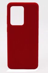 Takakuoret Samsung Galaxy S20 Ultra Soft -kuori punaisella pohjalla. hinta ja tiedot | Puhelimen kuoret ja kotelot | hobbyhall.fi