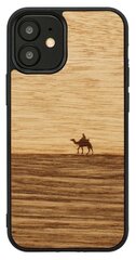 MAN&WOOD suojakuori Apple iPhone 12 mini - Terra Black hinta ja tiedot | Puhelimen kuoret ja kotelot | hobbyhall.fi