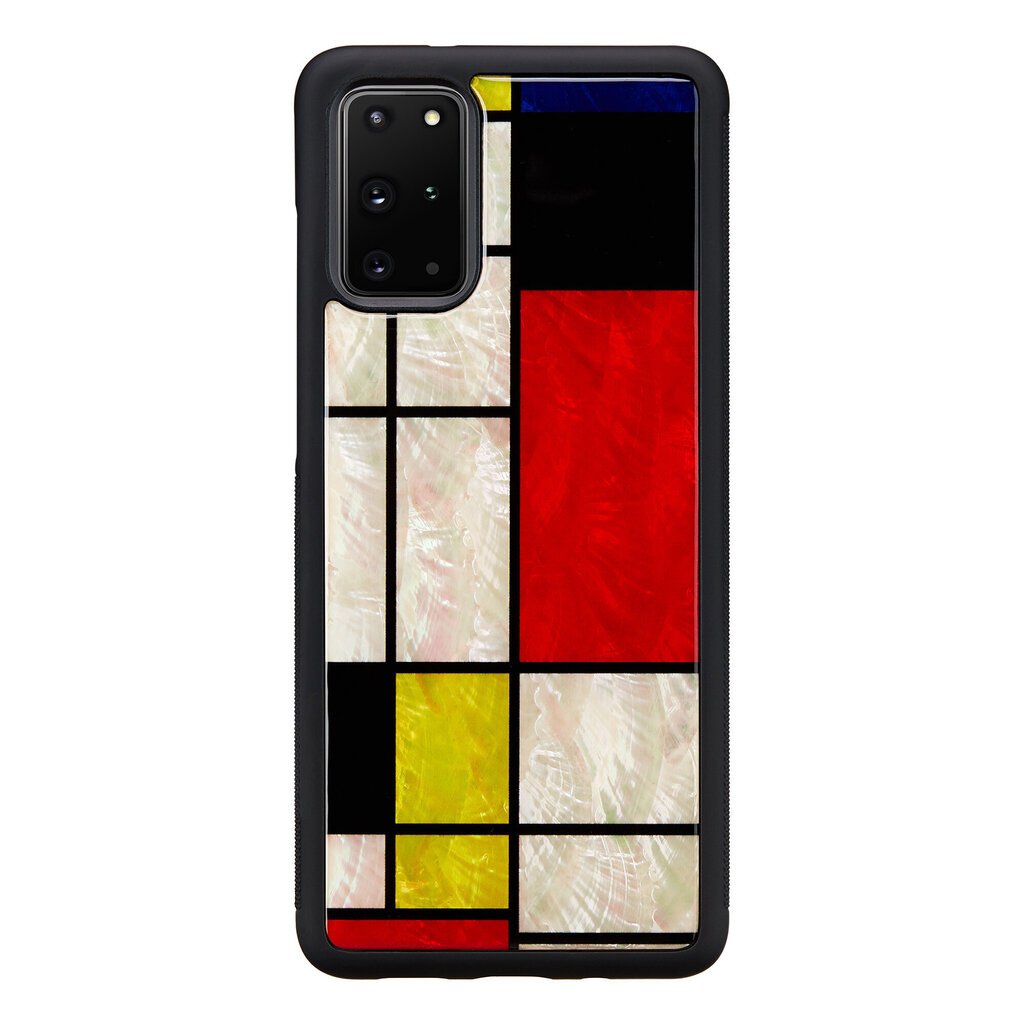 iKins suojakuori Samsung Galaxy S20+ - Mondrian Black hinta ja tiedot | Puhelimen kuoret ja kotelot | hobbyhall.fi