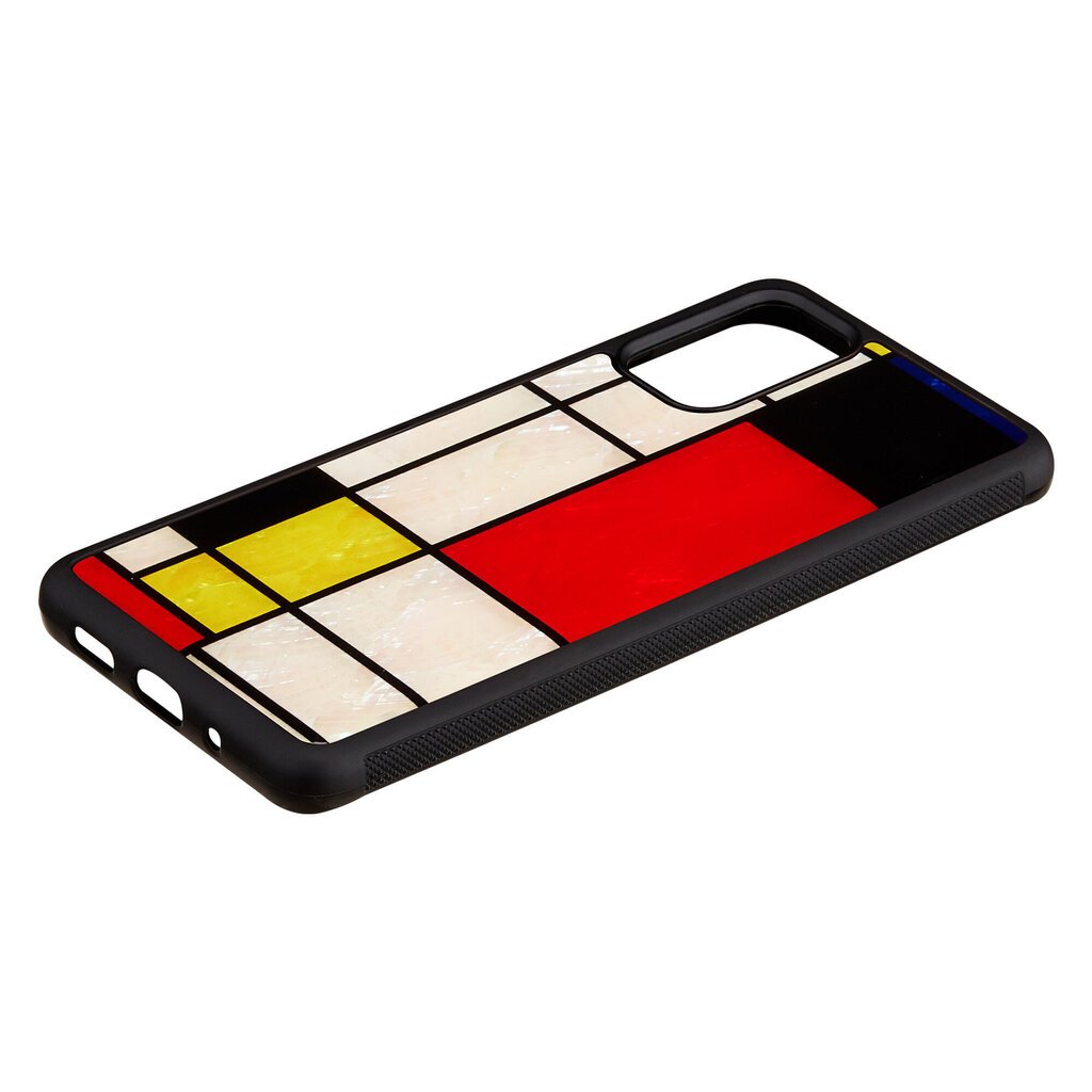 iKins suojakuori Samsung Galaxy S20+ - Mondrian Black hinta ja tiedot | Puhelimen kuoret ja kotelot | hobbyhall.fi