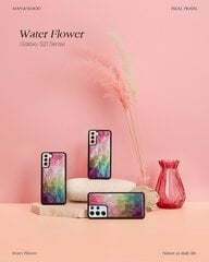 iKins suojakuori Samsung Galaxy S21+ - Water Flower Black hinta ja tiedot | Puhelimen kuoret ja kotelot | hobbyhall.fi