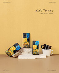 iKins suojakuori Samsung Galaxy S21 Ultra - Cafe Terrace Black hinta ja tiedot | Puhelimen kuoret ja kotelot | hobbyhall.fi