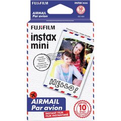 Fujifilm Instax Mini 1x10kpl valokuvapaperi, Airmail hinta ja tiedot | Kameratarvikkeet | hobbyhall.fi