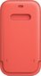 Apple iPhone 12 / 12 Pro Suojaava kotelo matkapuhelimelle - nahka - vaaleanpunainen sitrus hinta ja tiedot | Puhelimen kuoret ja kotelot | hobbyhall.fi