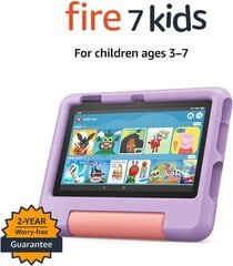 Amazon Fire 7 Kids 32GB 2023 hinta ja tiedot | Tabletit | hobbyhall.fi