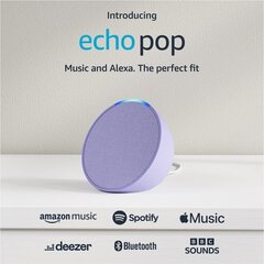 Echo Pop Bluetooth smart speaker Midnight Teal hinta ja tiedot | Amazon Tietokoneet ja pelaaminen | hobbyhall.fi