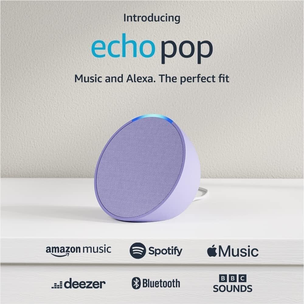 Echo Pop Bluetooth smart speaker Midnight Teal hinta ja tiedot | Kaiuttimet | hobbyhall.fi