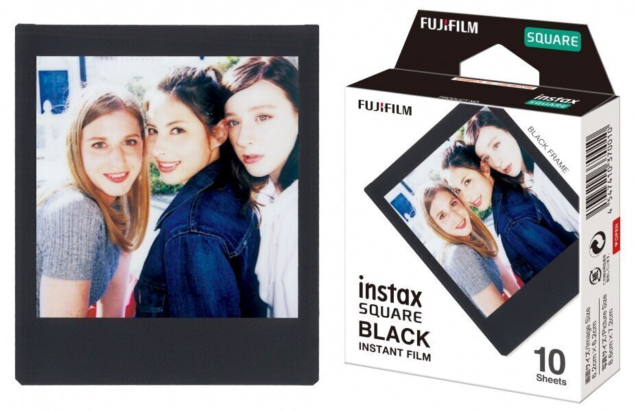 Fujifilm Instax Square 1x10 musta hinta ja tiedot | Kameratarvikkeet | hobbyhall.fi