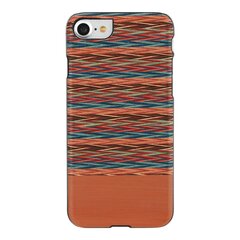 MAN&WOOD suojakuori Apple iPhone 7/8 - Browny Check Black hinta ja tiedot | Puhelimen kuoret ja kotelot | hobbyhall.fi