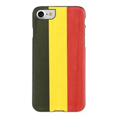 MAN&WOOD suojakuori Apple iPhone 7/8 - Reggae Black hinta ja tiedot | Puhelimen kuoret ja kotelot | hobbyhall.fi