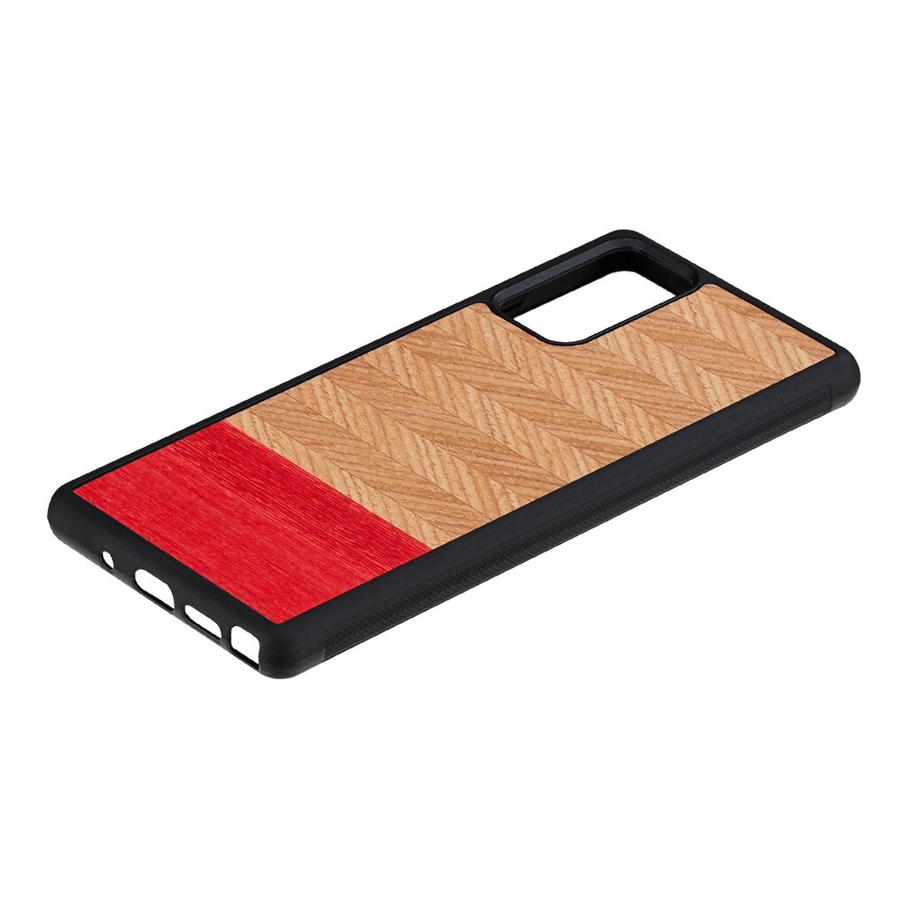 Samsung Galaxy Note 20 suojakuori MAN&WOOD Ultra herringbone azalea black hinta ja tiedot | Puhelimen kuoret ja kotelot | hobbyhall.fi