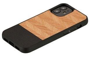 MAN&WOOD suojakuori Apple iPhone 12 mini - Herringbone Nero Black hinta ja tiedot | Puhelimen kuoret ja kotelot | hobbyhall.fi