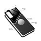 Mocco Lens Leather Back Case for Apple Iphone 12 Pro Max Black hinta ja tiedot | Puhelimen kuoret ja kotelot | hobbyhall.fi