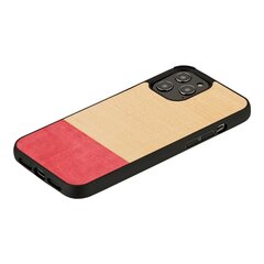 MAN&WOOD suojakuori Apple iPhone 12/12 Pro - Miss Match Black hinta ja tiedot | Puhelimen kuoret ja kotelot | hobbyhall.fi