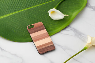 MAN&WOOD suojakuori Apple iPhone 7/8 - Sabbia Black hinta ja tiedot | Puhelimen kuoret ja kotelot | hobbyhall.fi