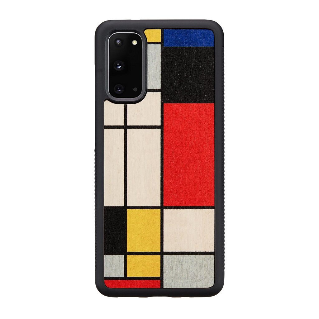 Samsung Galaxy S20 suojakuori MAN&WOOD mondrian wood black hinta ja tiedot | Puhelimen kuoret ja kotelot | hobbyhall.fi