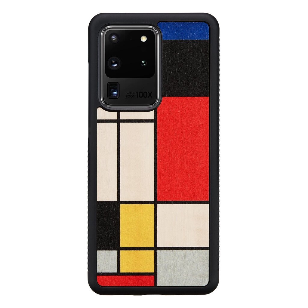 Samsung Galaxy S20 suojakuori MAN&WOOD Ultra mondrian wood black hinta ja tiedot | Puhelimen kuoret ja kotelot | hobbyhall.fi