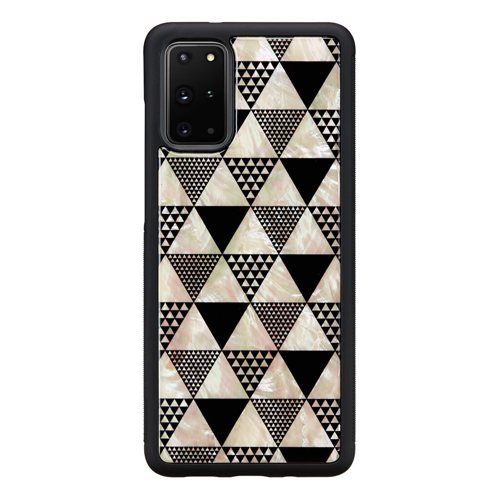 iKins suojakuori Samsung Galaxy S20+ - Pyramid Black hinta ja tiedot | Puhelimen kuoret ja kotelot | hobbyhall.fi