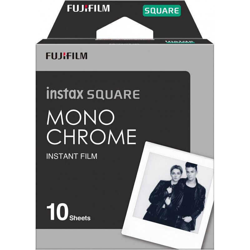 Fujifilm Instax Square 1x10 Monochrome hinta ja tiedot | Kameratarvikkeet | hobbyhall.fi