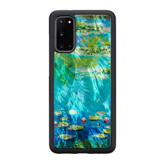 iKins suojakuori Samsung Galaxy S20 - Water Lilies Black hinta ja tiedot | Puhelimen kuoret ja kotelot | hobbyhall.fi