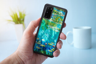 iKins suojakuori Samsung Galaxy S20 - Water Lilies Black hinta ja tiedot | Puhelimen kuoret ja kotelot | hobbyhall.fi