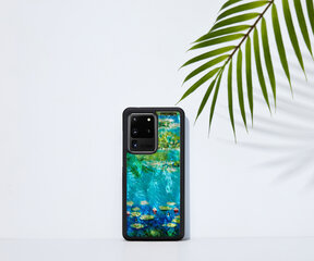 iKins suojakuori Samsung Galaxy S20 Ultra - Water Lilies Black hinta ja tiedot | Puhelimen kuoret ja kotelot | hobbyhall.fi