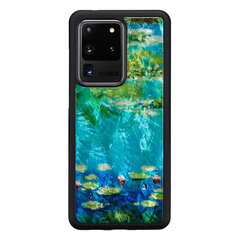 iKins suojakuori Samsung Galaxy S20 Ultra - Water Lilies Black hinta ja tiedot | Puhelimen kuoret ja kotelot | hobbyhall.fi