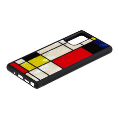 iKins suojakuori Samsung Galaxy Note 20 - Mondrian Black hinta ja tiedot | Puhelimen kuoret ja kotelot | hobbyhall.fi