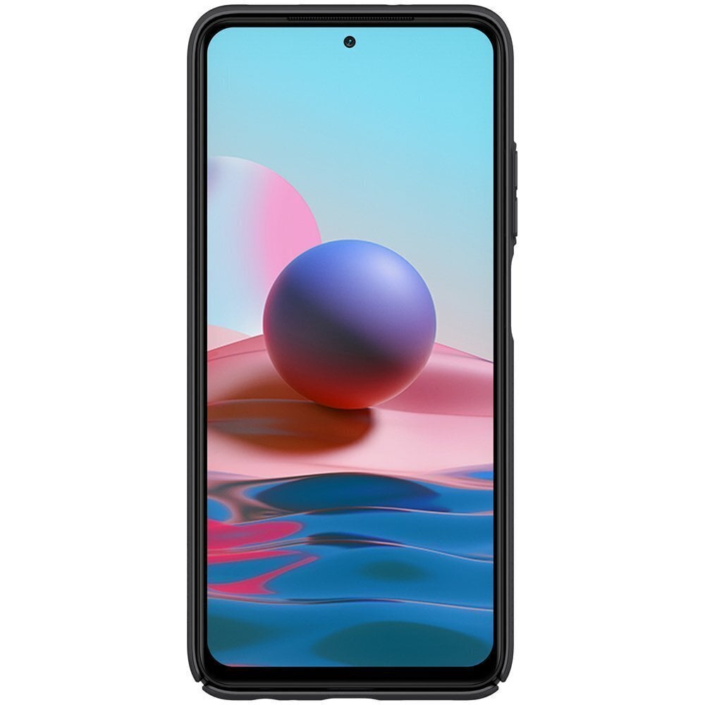 Nillkin 6902048215696, Redmi Note 10:lle, musta hinta ja tiedot | Puhelimen kuoret ja kotelot | hobbyhall.fi