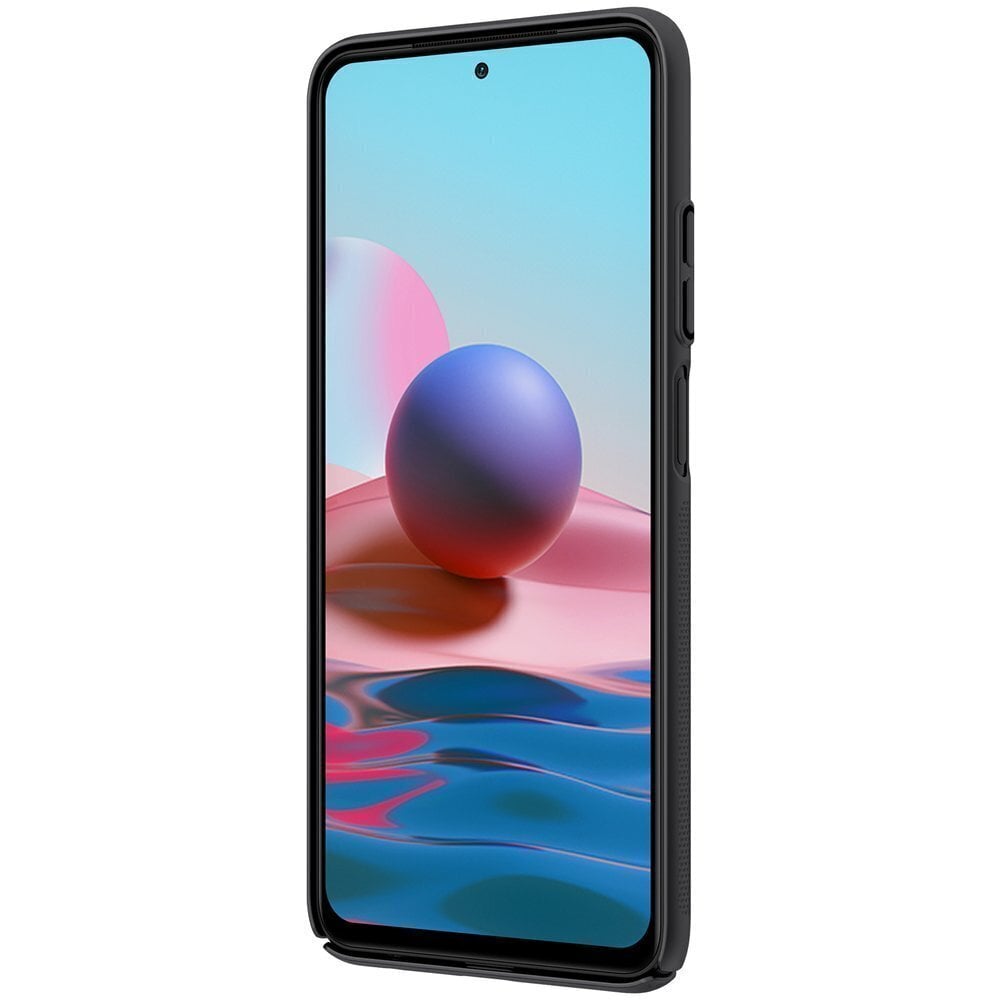 Nillkin 6902048215696, Redmi Note 10:lle, musta hinta ja tiedot | Puhelimen kuoret ja kotelot | hobbyhall.fi