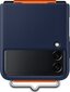 SAMSUNG Galaxy Z Flip3 suojakuori nauhalla, Navy hinta ja tiedot | Puhelimen kuoret ja kotelot | hobbyhall.fi