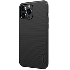 Nillkin Super Frosted Shield Pro Case kestävä, sopii iPhone 13 Pro Maxille, musta hinta ja tiedot | Puhelimen kuoret ja kotelot | hobbyhall.fi