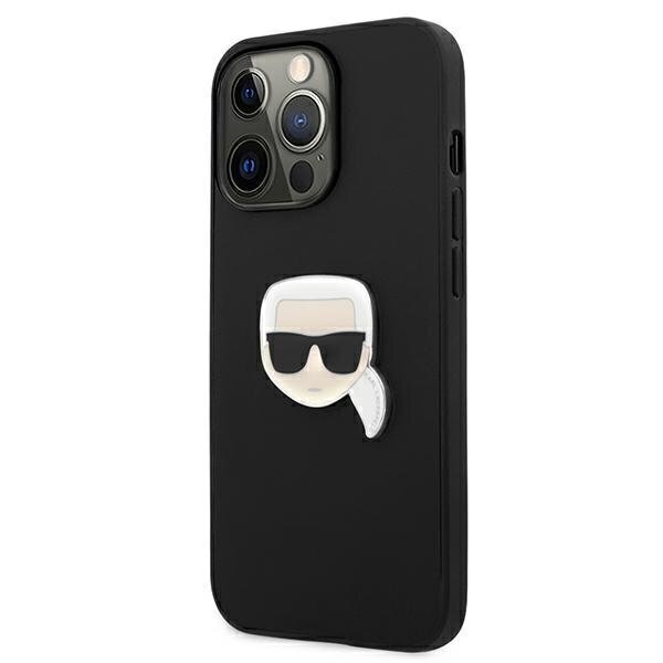 Karl Lagerfeld KLHCP13LPKMK, iPhone 13 Pro / 13, musta hinta ja tiedot | Puhelimen kuoret ja kotelot | hobbyhall.fi