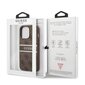 GUHCP13L4GDBR Guess PU 4G Printed Stripe Case iPhone 13 Pro Brown hinta ja tiedot | Puhelimen kuoret ja kotelot | hobbyhall.fi