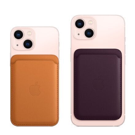 iPhone nahkalompakko MagSafella, kullanruskea. hinta ja tiedot | Puhelimen kuoret ja kotelot | hobbyhall.fi