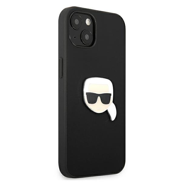 Karl Lagerfeld KLHCP13SPKMK, iPhone 13 minille, musta hinta ja tiedot | Puhelimen kuoret ja kotelot | hobbyhall.fi