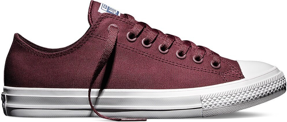 Converse Lenkkarit Chuck Taylor All Star IIOX Bordeaux hinta ja tiedot | Naisten urheilu- ja vapaa-ajan kengät | hobbyhall.fi