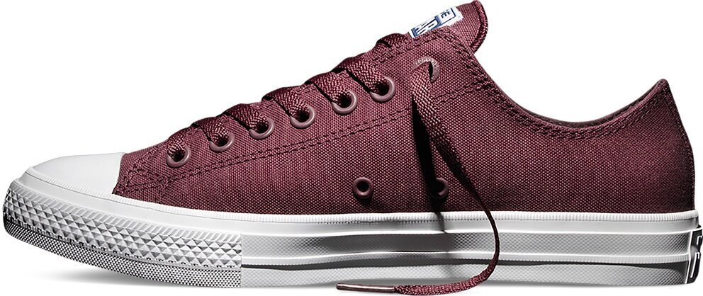 Converse Lenkkarit Chuck Taylor All Star IIOX Bordeaux hinta ja tiedot | Naisten urheilu- ja vapaa-ajan kengät | hobbyhall.fi