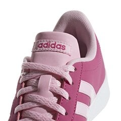 Adidas Jalkineet VL Court 2.0 K Pink hinta ja tiedot | Naisten urheilu- ja vapaa-ajan kengät | hobbyhall.fi