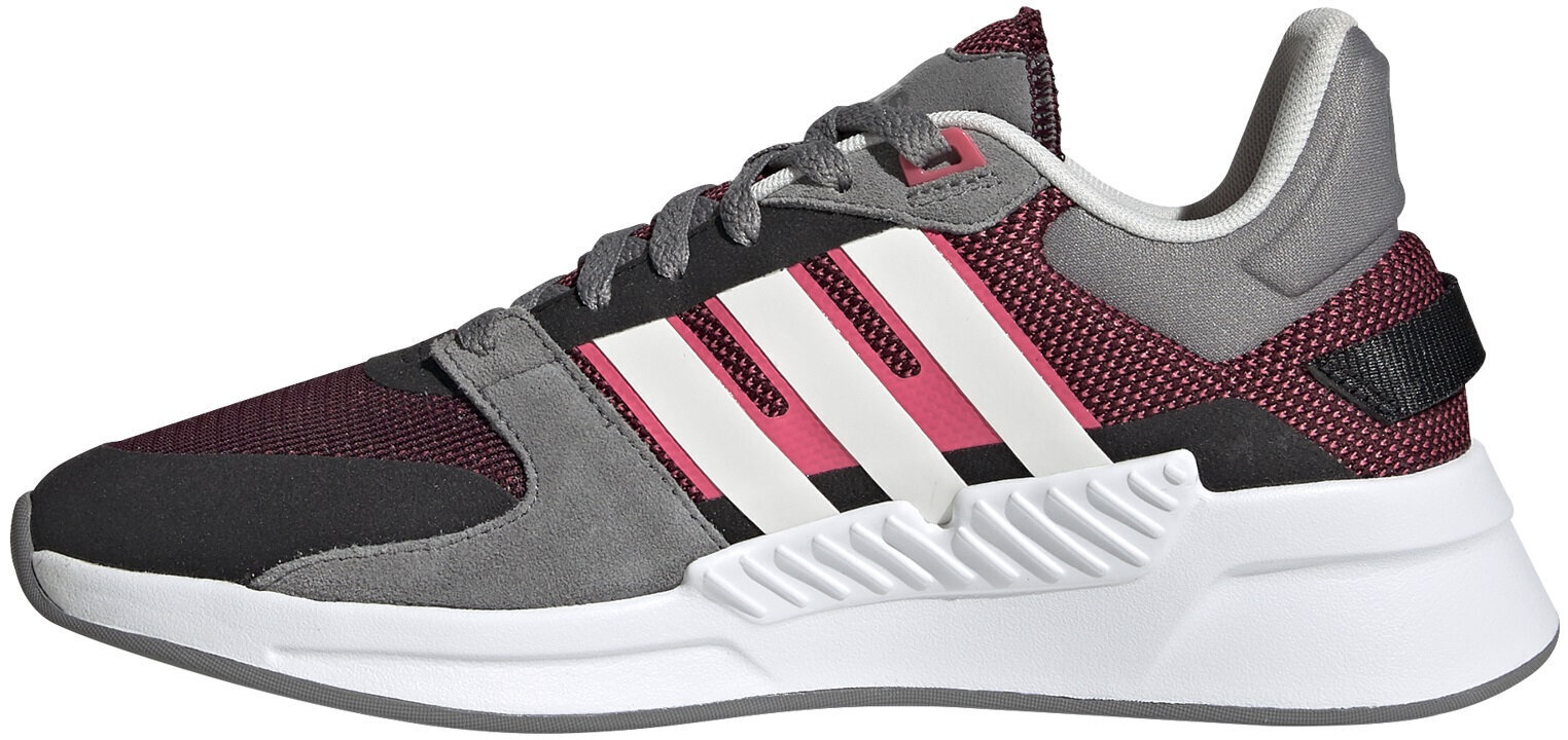 Adidas Jalkineet Run90S Grey Pink hinta ja tiedot | Naisten urheilu- ja vapaa-ajan kengät | hobbyhall.fi