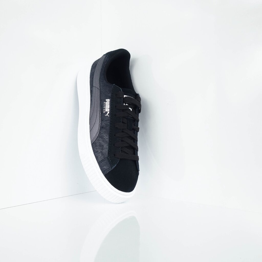 Puma Jalkineet Suede Platform Safari Wn Black hinta ja tiedot | Naisten urheilu- ja vapaa-ajan kengät | hobbyhall.fi