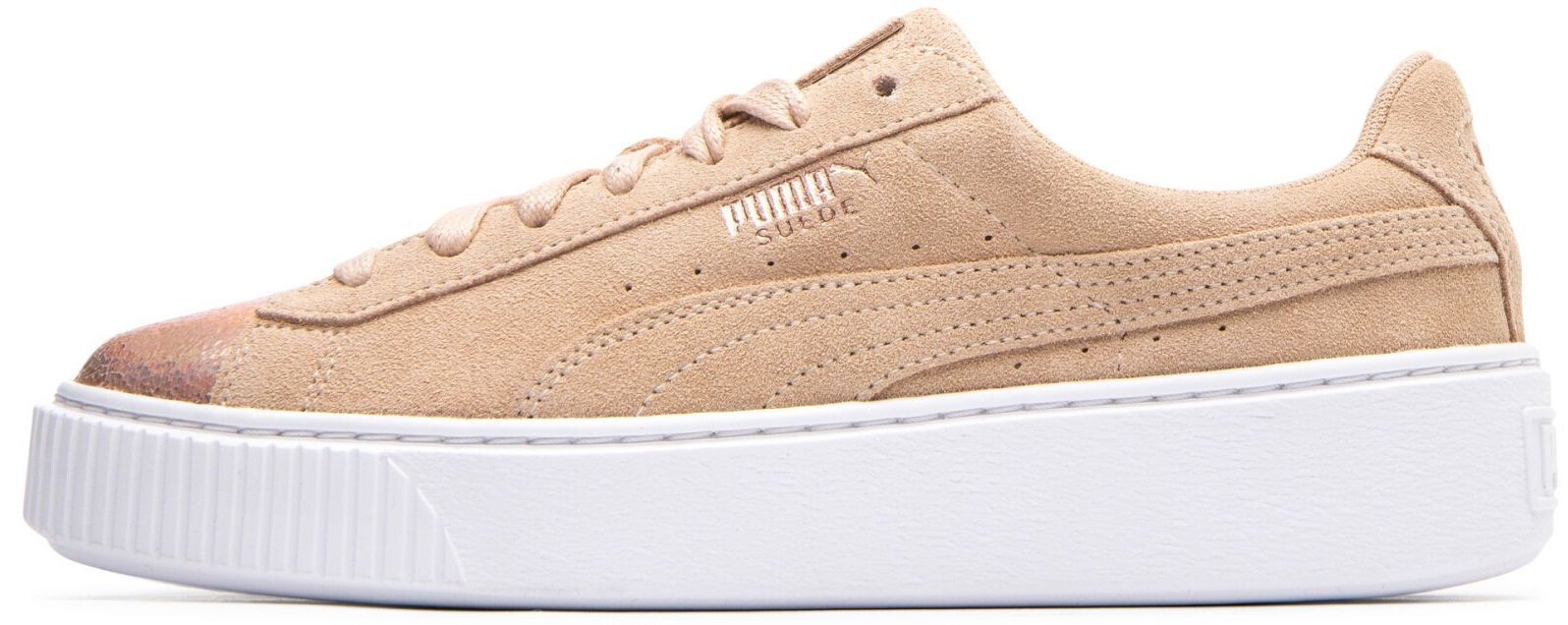 Puma Jalkineet Suede Platform Lunalux WN Sand hinta ja tiedot | Naisten urheilu- ja vapaa-ajan kengät | hobbyhall.fi