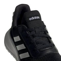 Adidas Jalkineet Tensaur Run K Black hinta ja tiedot | Naisten urheilu- ja vapaa-ajan kengät | hobbyhall.fi