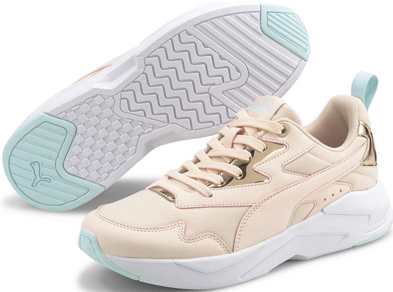 Puma Jalkineet X-Ray Lite Metallic Peach hinta ja tiedot | Naisten urheilu- ja vapaa-ajan kengät | hobbyhall.fi