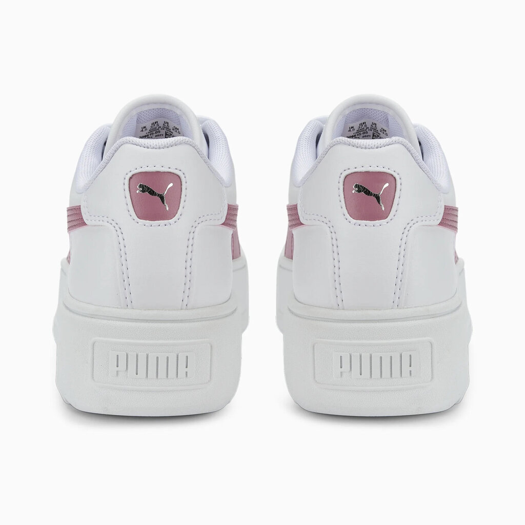 Puma Jalkineet Karmen L Puma White Eggplant 384615 05 hinta ja tiedot | Naisten urheilu- ja vapaa-ajan kengät | hobbyhall.fi