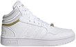 Adidas Jalkineet Hoops 3.0 Mid White GY4752 hinta ja tiedot | Naisten urheilu- ja vapaa-ajan kengät | hobbyhall.fi