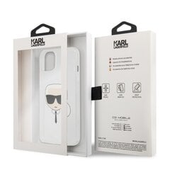 KLHCP13MKHTUGLS Karl Lagerfeld TPU Full Glitter Karl Head Case iPhone 13 Silver. hinta ja tiedot | Puhelimen kuoret ja kotelot | hobbyhall.fi