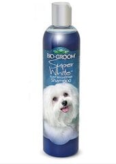 Shampoo vaaleakarvaisille koirille Bio Groom Super White, 355 ml hinta ja tiedot | Shampoot ja hoitoaineet lemmikeille | hobbyhall.fi