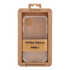 Tactical TPU Plyo Cover for Apple iPhone 11 Transparent hinta ja tiedot | Puhelimen kuoret ja kotelot | hobbyhall.fi