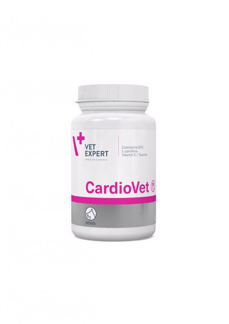 Sydänlisät VetExpert Cardiovet 770mg, 90 tablettia hinta ja tiedot | Koiran terveys ja hyvinvointi | hobbyhall.fi